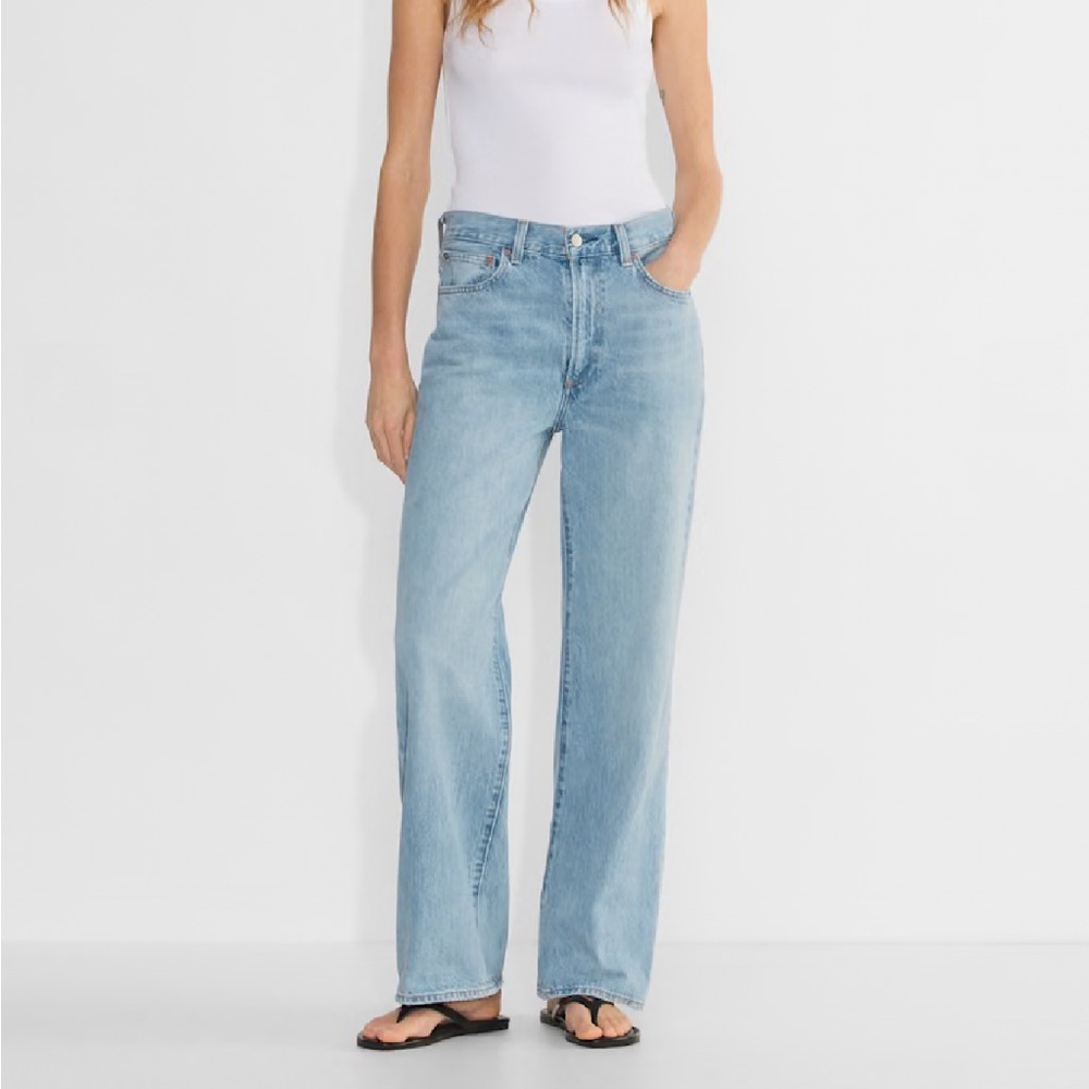 Denim Forum Farrah Hi-rise Wide Jean